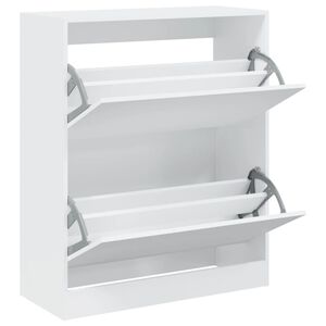 vidaXL Ormarić za cipele bijeli 80 x 34 x 96,5 cm konstruirano drvo