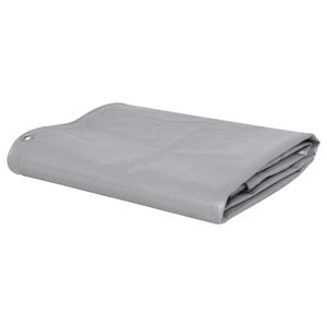 vidaXL Cerada 650 g/m&sup2; 2 x 3 m siva