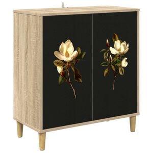vidaXL Kreveta BREMEN Sonoma 69 x 33 x 75 cm Konstruirano drvo