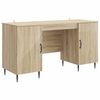 vidaXL Stol Hrast sonoma 142,5 x 50 x 75 cm Konstruirano drvo