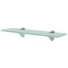 vidaXL Zidna Polica Staklena 40x10 cm 8 mm