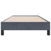 vidaXL Okvir kreveta bez madraca tamno sivi 100x220 cm bar&scaron;un