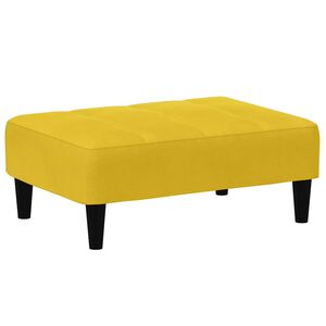 vidaXL Tabure žuti 77x55x31 cm bar&scaron;unasti