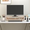 vidaXL Stalak za monitor 60 x 27 x 14 cm od masivne borovine