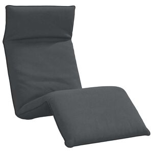 vidaXL Sklopiva ležaljka za sunčanje antracit boje 175x54x8,5 cm Oxford tkanina