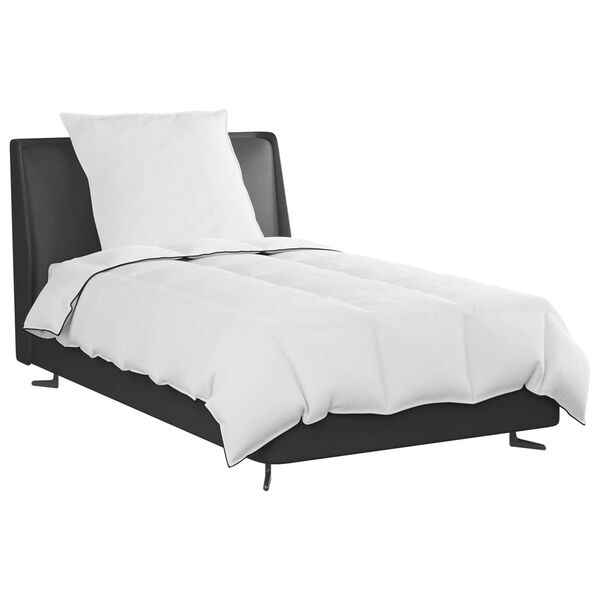 vidaXL Zimska pokrivača s jastukom 2 pcs Bijelo Perje