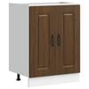 vidaXL Donji ormarić za sudoper Kalmar boja hrasta 60x46x81,5cm drveni