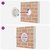 vidaXL Pokrov ventilacije 4 pcs Srebrno 80 mm Nehrđajući čelik