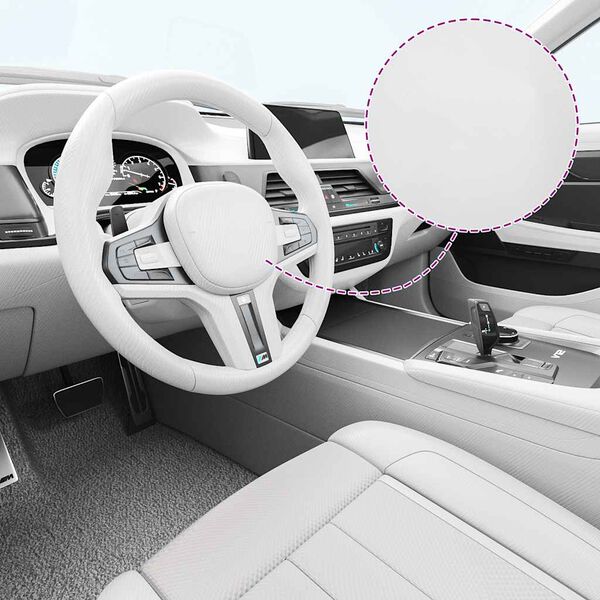 vidaXL Folije za automobil 2 kom 4D bijele 100 x 150 cm