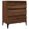 vidaXL Komoda boja smeđeg hrasta 60 x 35 x 70 cm konstruirano drvo