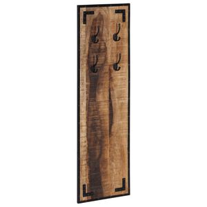 vidaXL Stalak za kapute 35 x 8 x 110 cm masivno grubo drvo manga