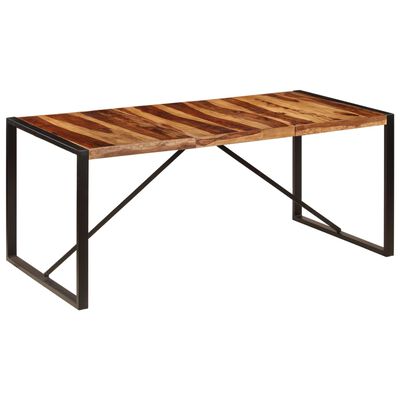 vidaXL Blagovaonski stol od masivnog drva šišama 180 x 90 x 75 cm