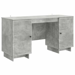 vidaXL Stol Betonska siva Konstruirano drvo 142,5 x 50 x 75 cm
