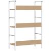 vidaXL Police za knjige s 3 razine boja hrasta 60x27,6x90,5 cm drvene