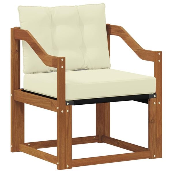 vidaXL Set vanjskih sofa Čvrsto drvo akacije i Textilene