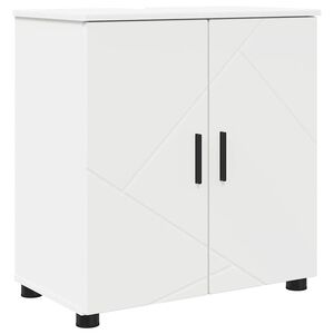 vidaXL Kupaonski ormar Bijelo 61 x 35 x 64 cm Konstruirano drvo, Metal