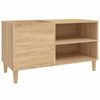 vidaXL Ormarić za ploče boja hrasta 84,5x38x48 cm konstruirano drvo