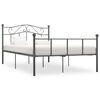 vidaXL Okvir za krevet sivi metalni 160 x 200 cm
