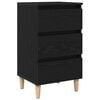 vidaXL Noćni ormar Crni hrast 40 x 35 x 69 cm Konstruirano drvo