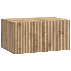 vidaXL TV ormar za zid 59,5 x 41 x 30 cm Hrast artisan