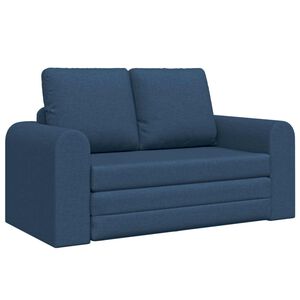 vidaXL Krevet na razvlačenje Plava 148 x 71 x 83 cm tkanina