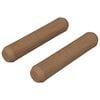 vidaXL Drveni klinovi 2 pcs Smeđa &Oslash; 8 x 35 mm Masivno drvo
