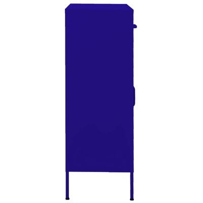 vidaXL Ormarić za pohranu modri 80 x 35 x 101,5 cm čelični