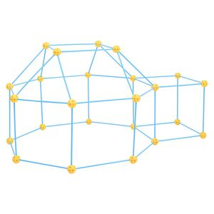 vidaXL 72-dijelni komplet za gradnju utvrde za djecu
