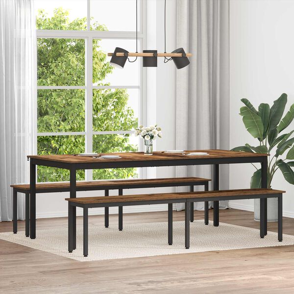 vidaXL klupa Staro drvo 200 x 35 x 45 cm Konstruirano drvo