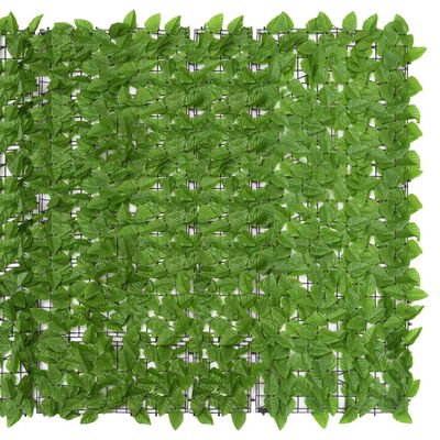 vidaXL Balkonski zastor sa zelenim lišćem 300 x 150 cm