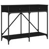 vidaXL Konzolni stol crni 100 x 39 x 78,5 cm od konstruiranog drva