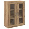 vidaXL Highboard Umjetnički hrast 69,5 x 34 x 180 cm Konstruirano drvo