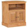 idaXL Kutna komoda 60 x 45 x 60 cm od masivne tikovine