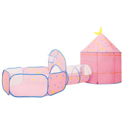 vidaXL Dječji šator za igru ružičasti 301 x 120 x 128 cm