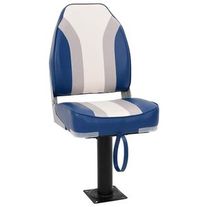 vidaXL Sjedalo za brod s postoljem okretno za 360&deg;