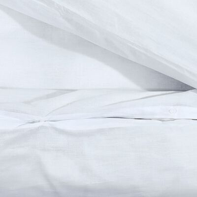vidaXL Set posteljine za poplun bijeli 260 x 220 cm pamučni