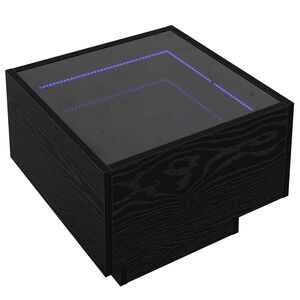 vidaXL Bocni stol Crni hrast 40 x 40 x 30 cm