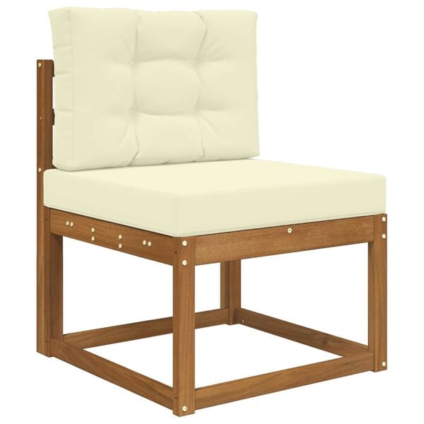 vidaXL Jastuk za vanjsku sofU 2 pcs Krema Poliester