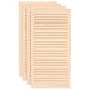 vidaXL Vrata za ormarić re&scaron;etkasti dizajn 4 kom 99,3x49,4 cm borovina
