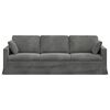 vidaXL Sofa Tamno siva 228 x 78 x 80 cm Bar&scaron;un