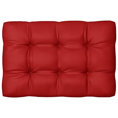 vidaXL Jastuk za sofu od paleta crveni 120 x 80 x 10 cm