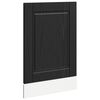 vidaXL Ploča za perilicu posuđa PORTO Crni hrast 45 x 1,5 x 57 cm