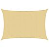 vidaXL Jedro protiv sunca boje pijeska 5x4 m 100 % poliester Oxford