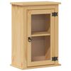 vidaXL Kupaonski zidni ormarić Corona 45x27x64,5 cm masivna borovina