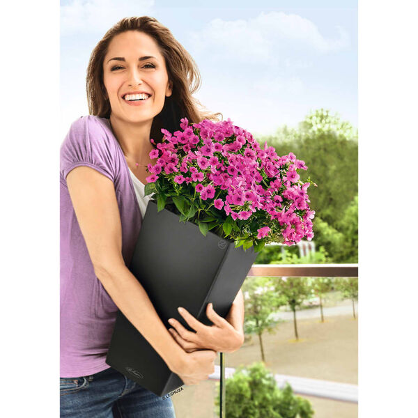 LECHUZA sadilica Cubico Color 30 ALL-IN-ONE boja &scaron;kriljevca 13138