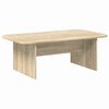 vidaXL Kava Stol Sonoma hrast 93 x 53 x 33 cm Konstruirano drvo
