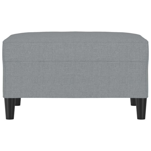 vidaXL Tabure svjetlosivi 70 x 55 x 41 cm od tkanine