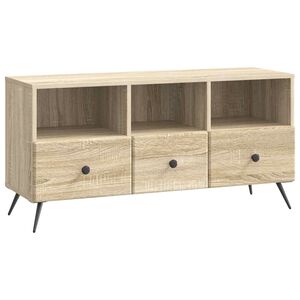 vidaXL TV ormar Hrast sonoma 102 x 34,5 x 50 cm Konstruirano drvo