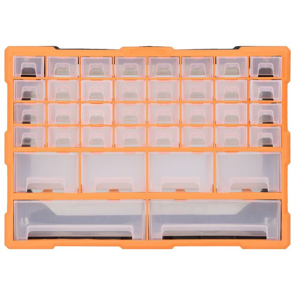 vidaXL Organizator s 38 ladica 52 x 16 x 37,5 cm