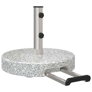 vidaXL Baza za suncobran Siva &Oslash; 45 x 37.5 cm Granit